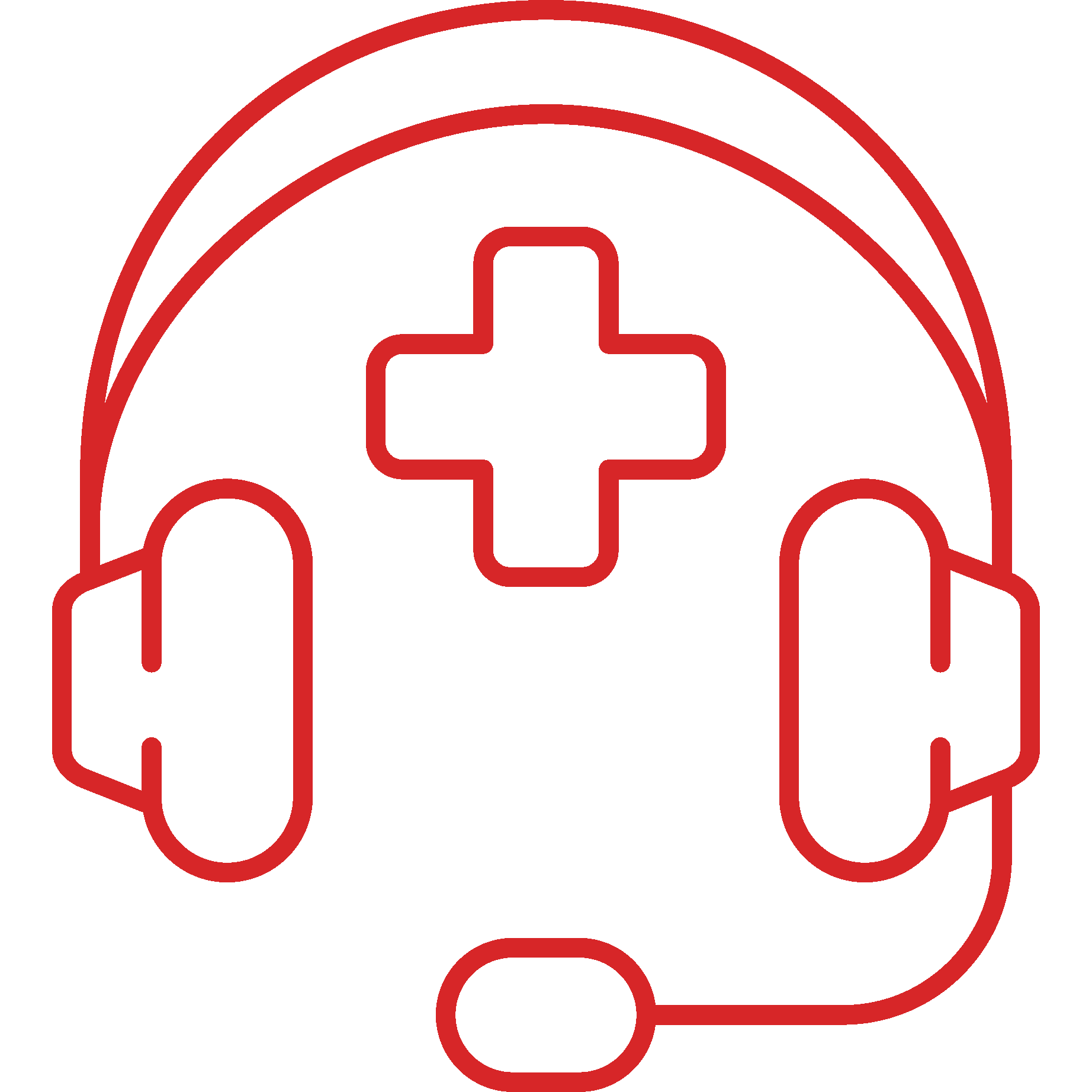 Medical and Headphones Icon
