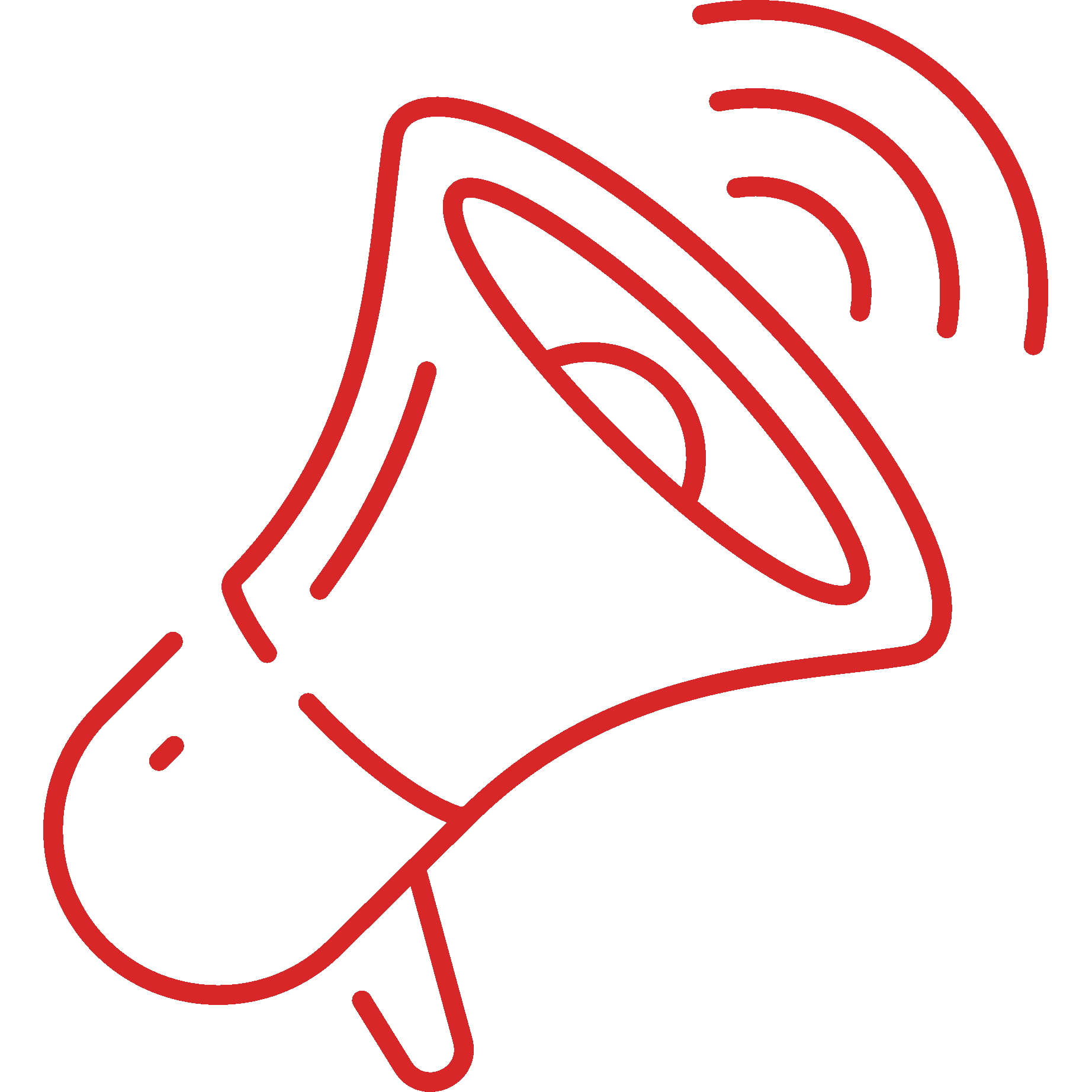 FAQ and Article Overview Icon - megaphone