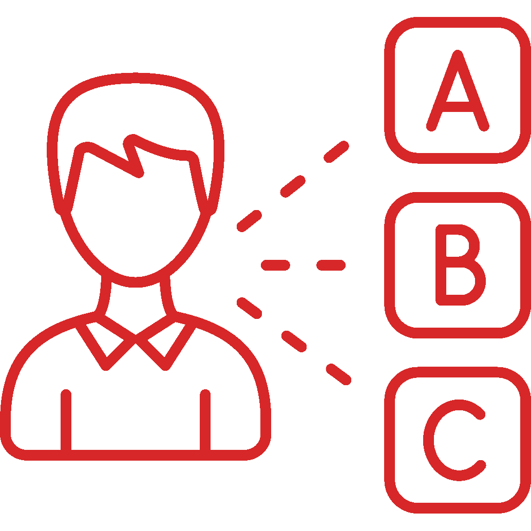Flexibility Icon - selection choice