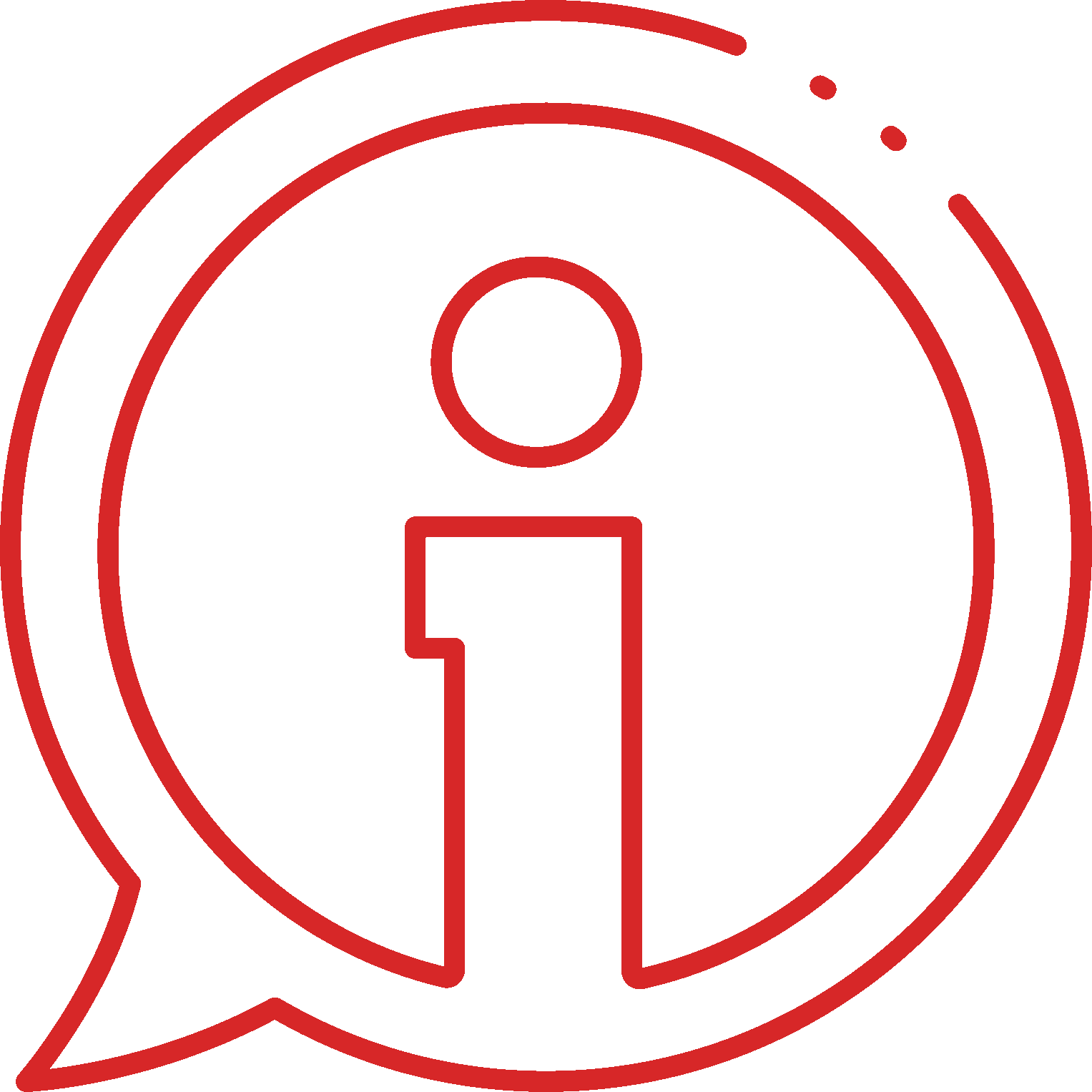 Info Collected Icon - info i symbol in circle
