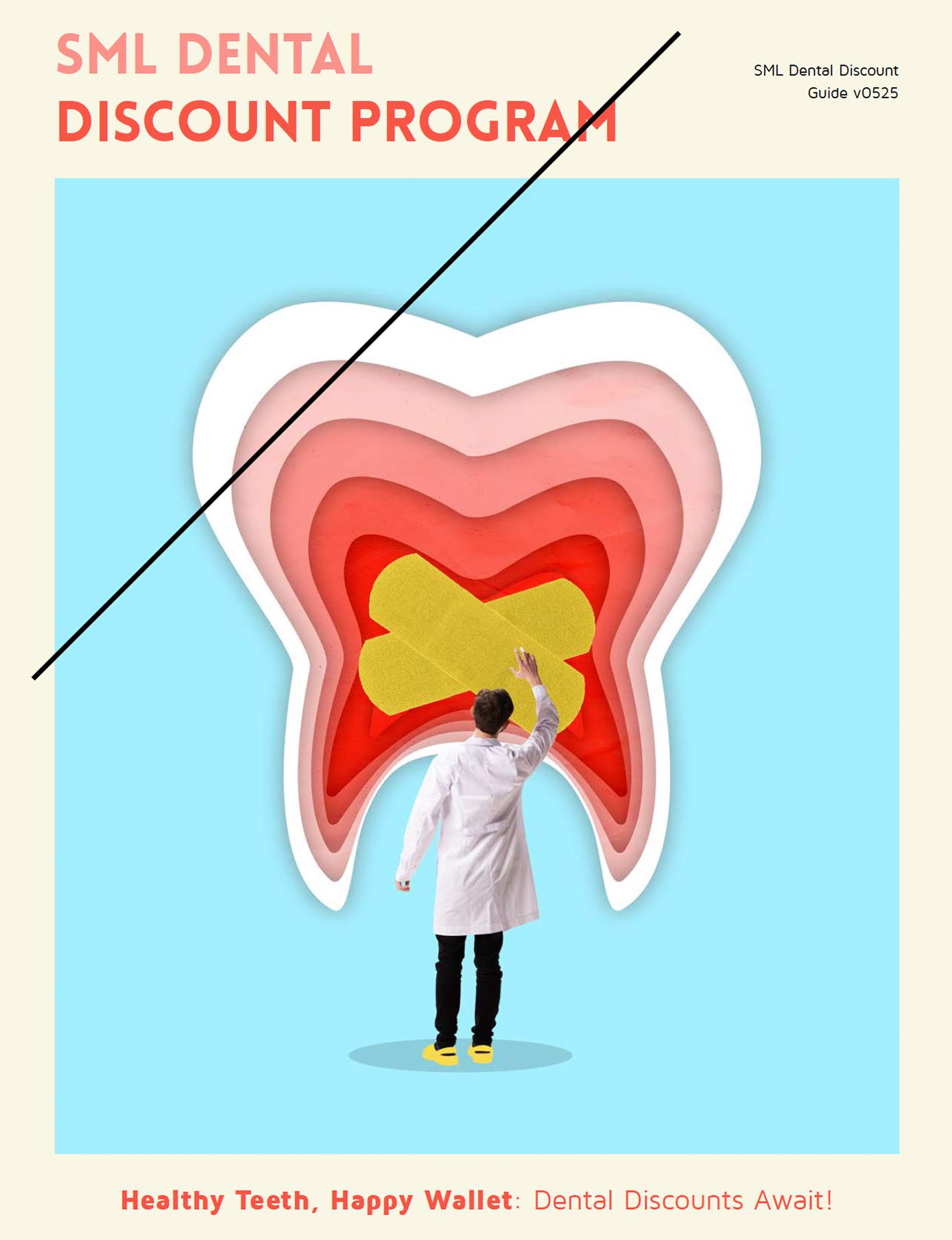 SML Dental Discount Brochure Cover