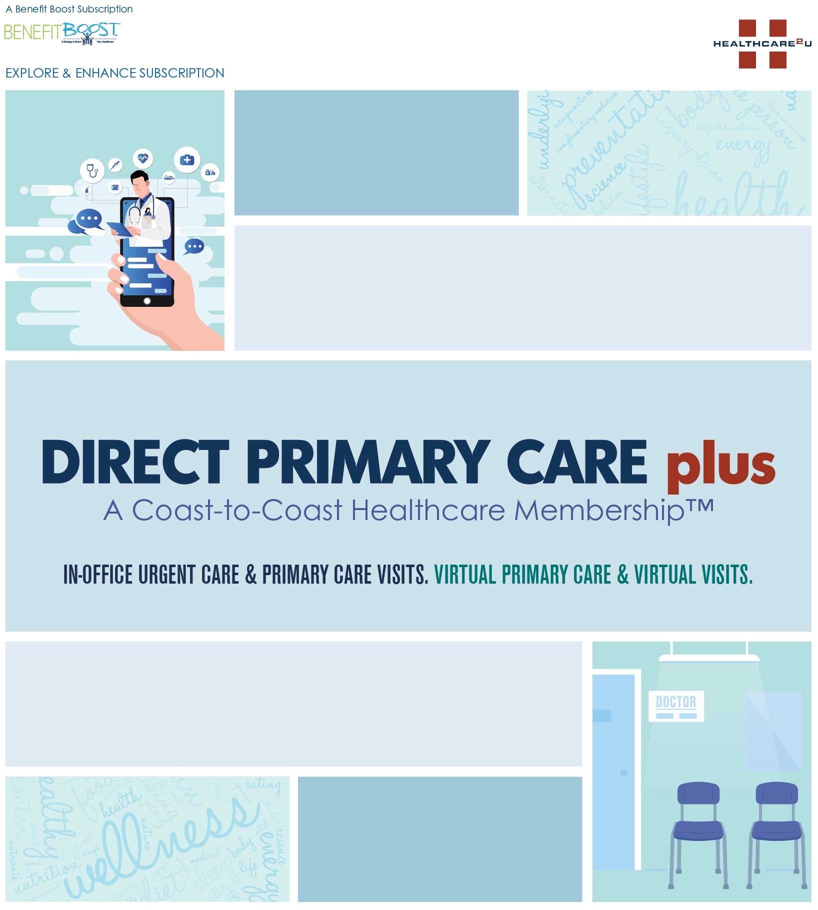 HC2U Direct Primary Care plus brochure cover