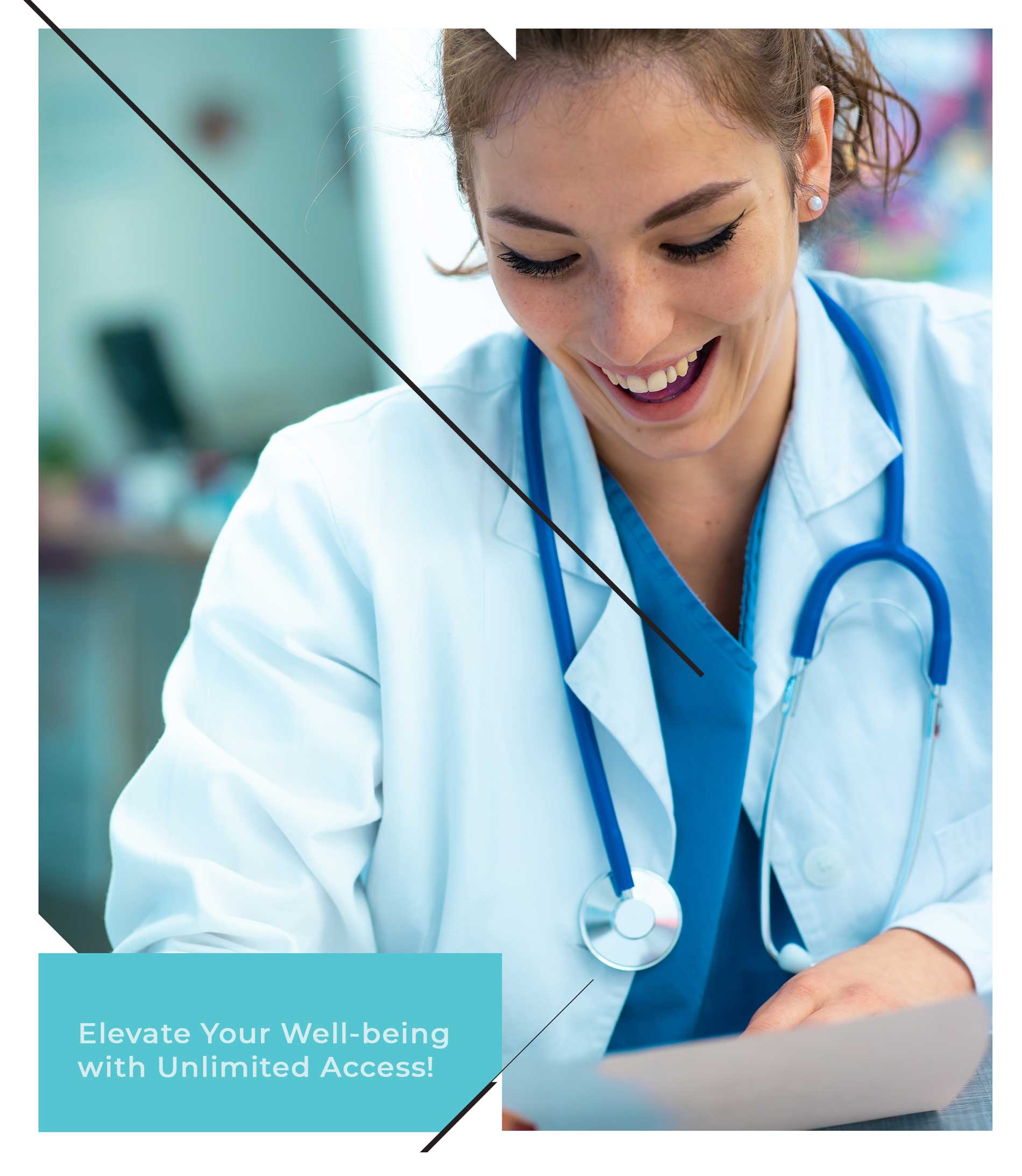 elevate your well-being with unlimited access: doctor