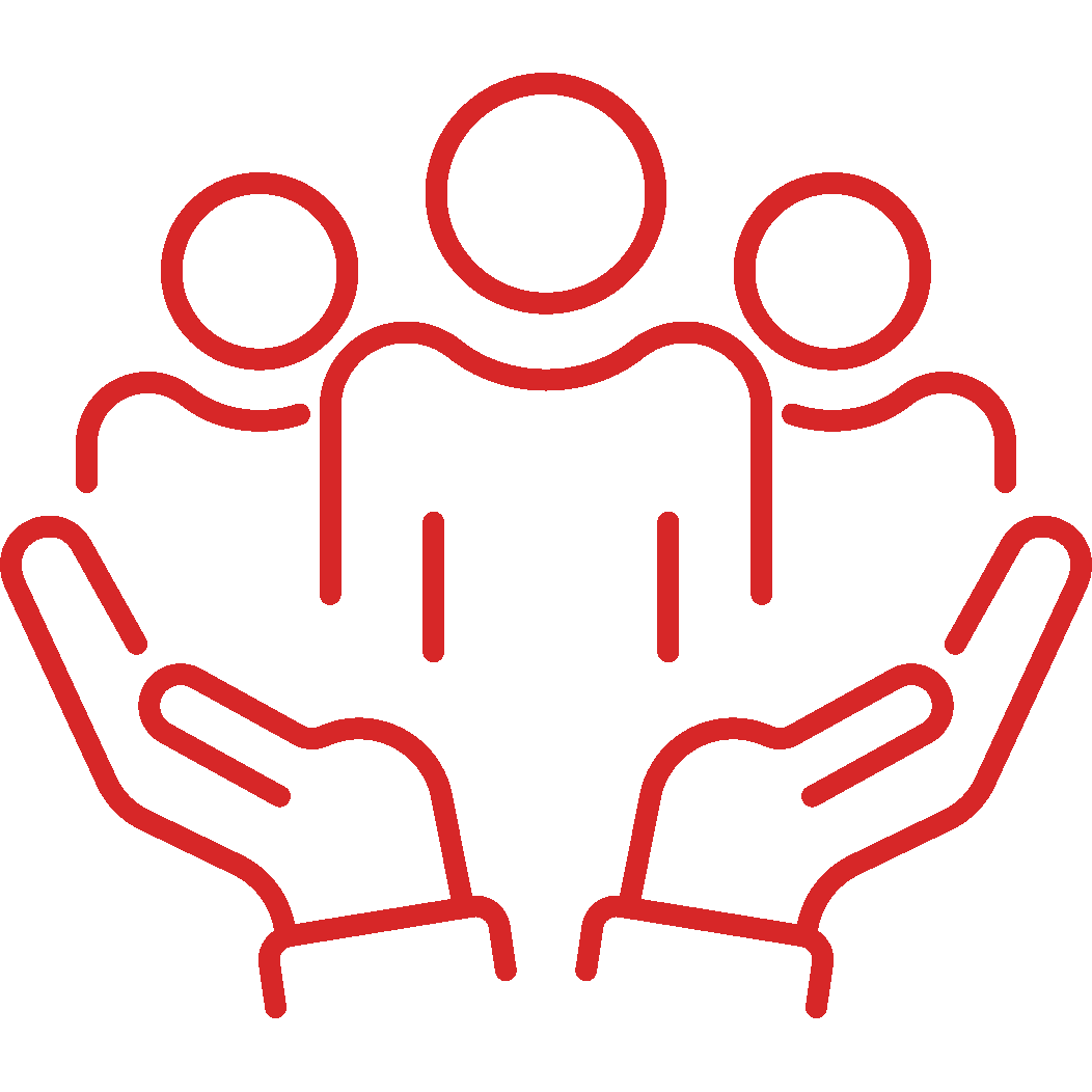 Empowering Users - people in hand