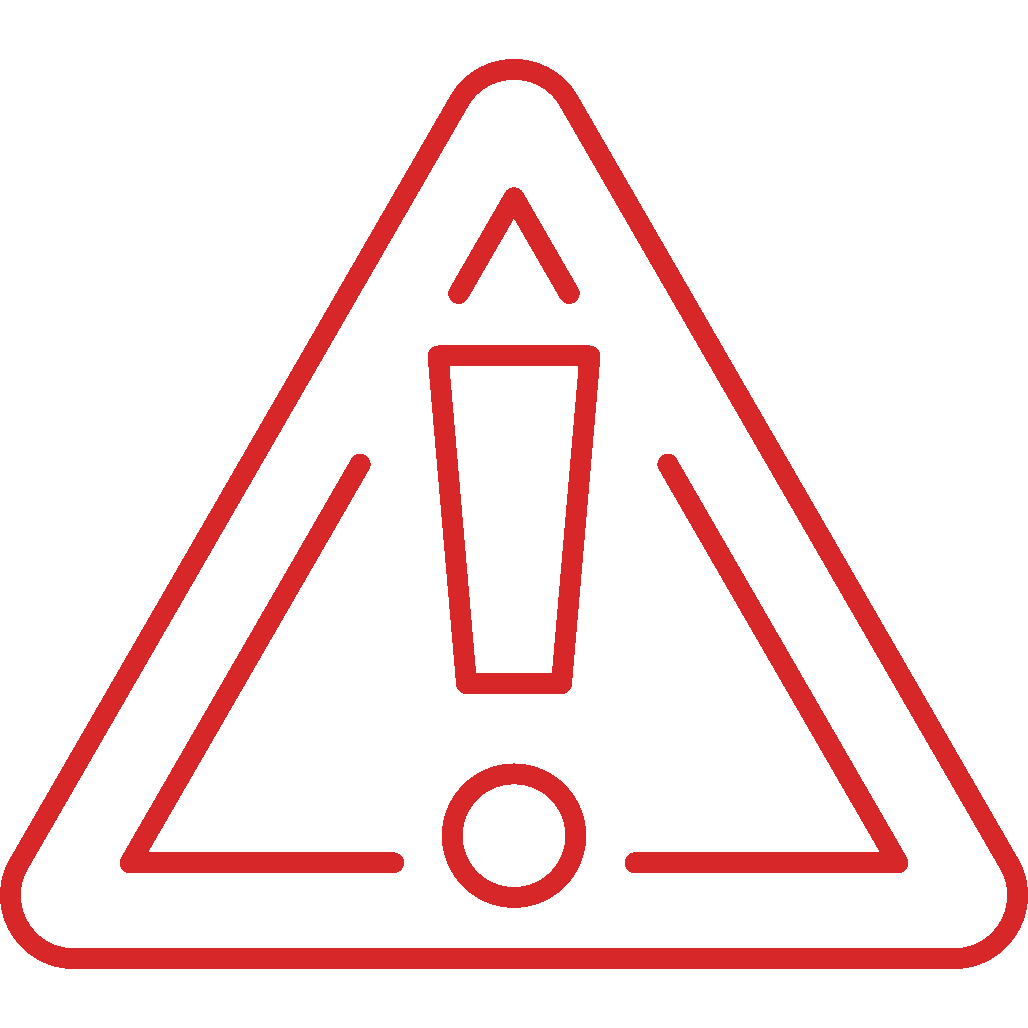 Important Considerations - triangle with exclamation mark