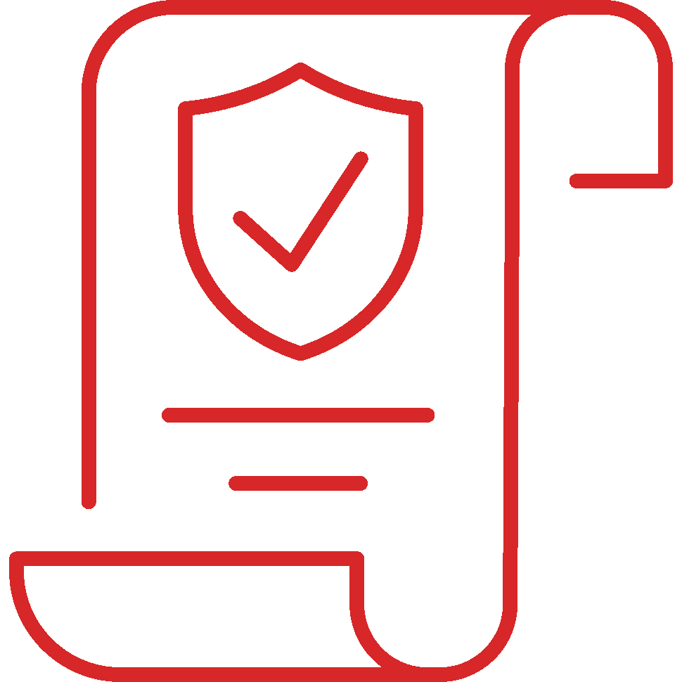 Service Terms and Policy Overivew - paper with checkmark